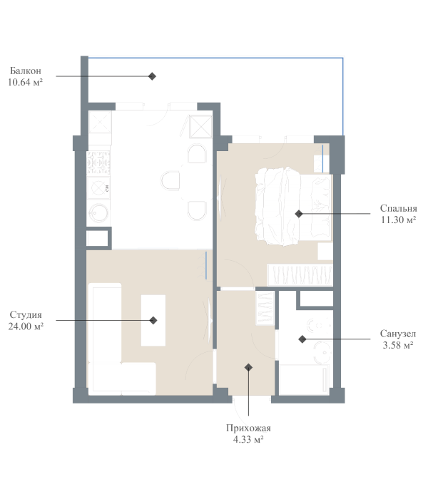 flat