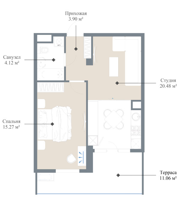 flat