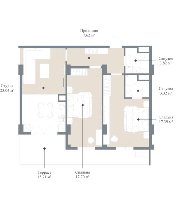 flat