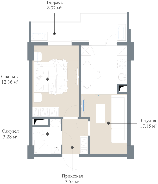 flat