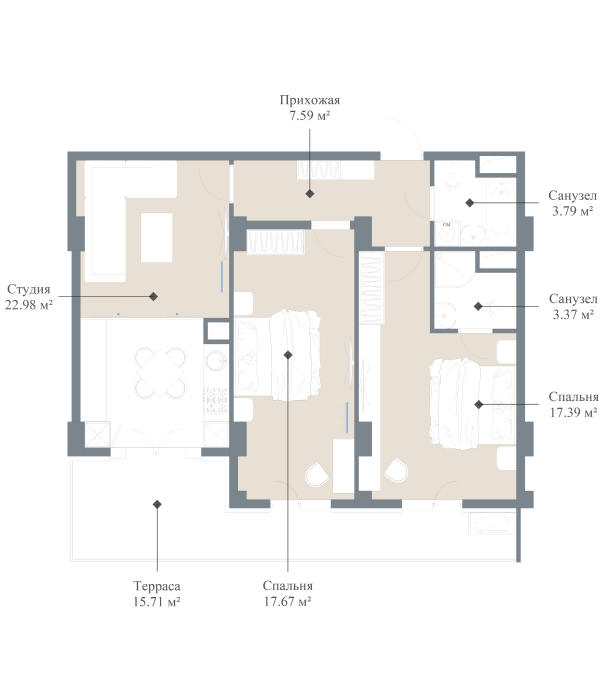 flat