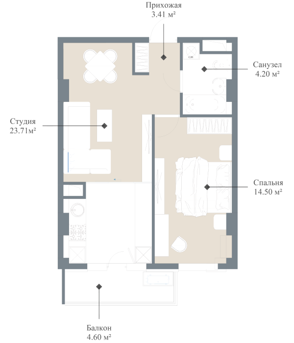 flat
