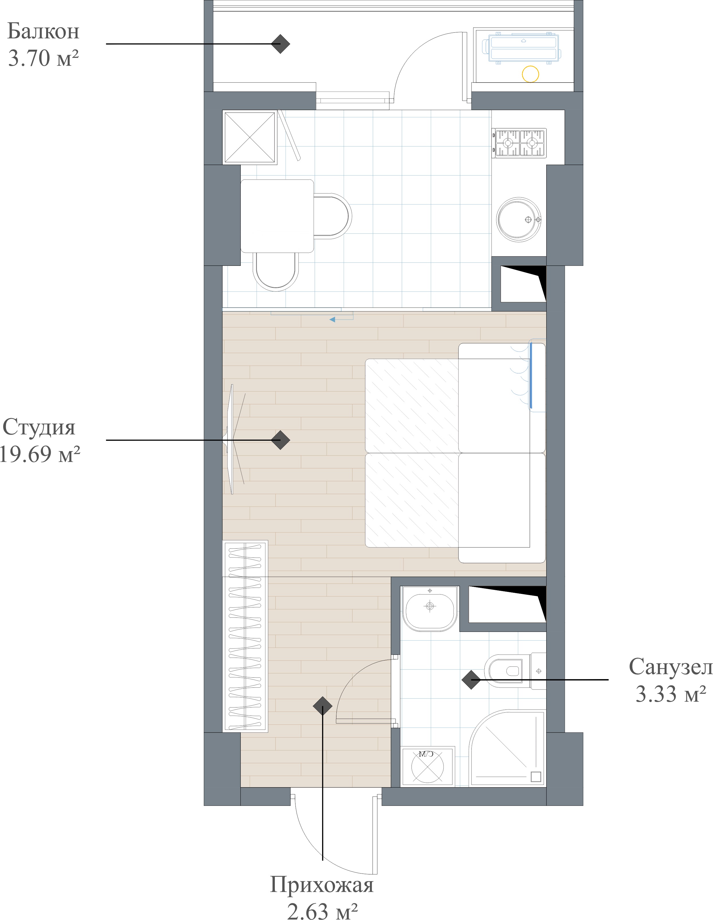 flat