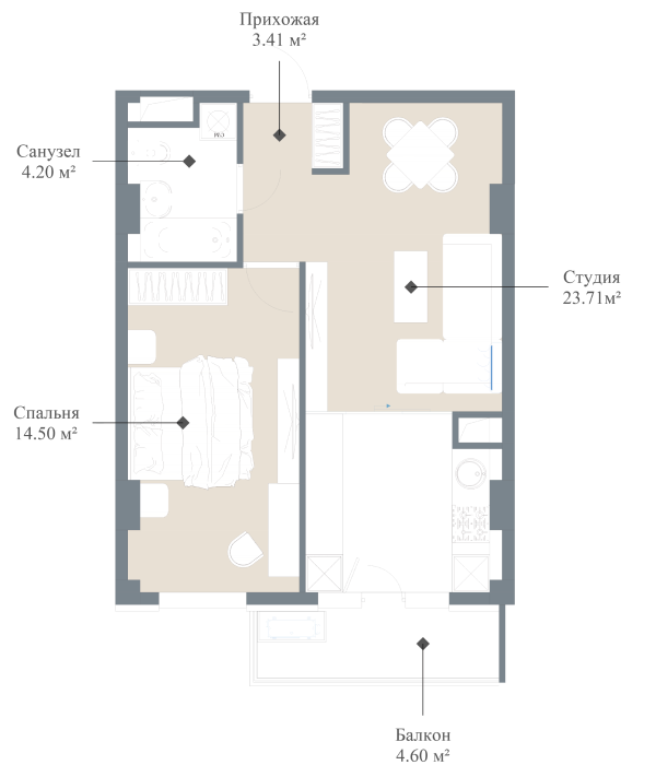 flat