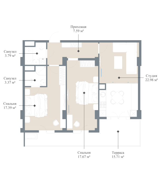 flat